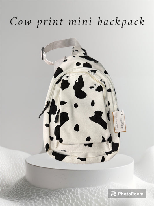 Cow mini backpack-1 strap