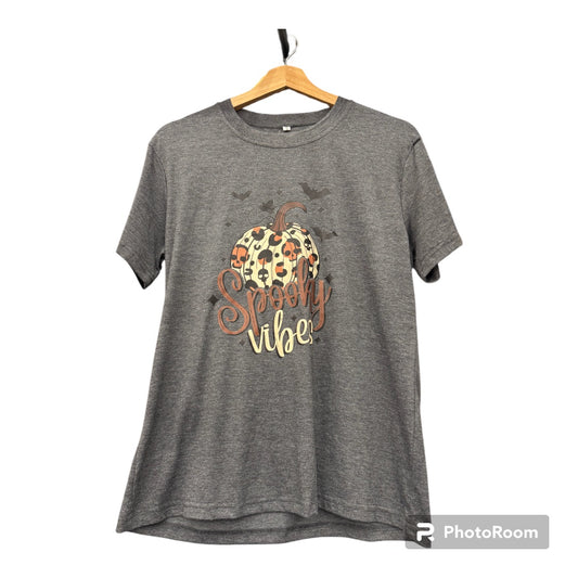Short Sleeve T-Shirt Spooky Vibes - Adult Small