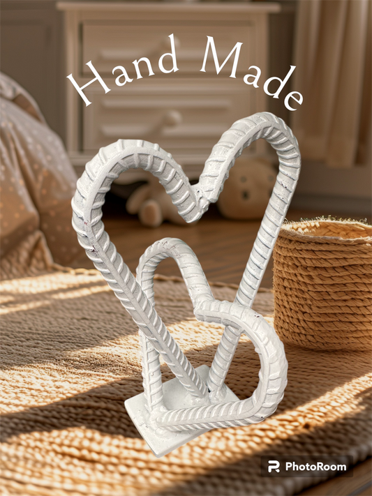 Handmade Heart Shaped Rebar