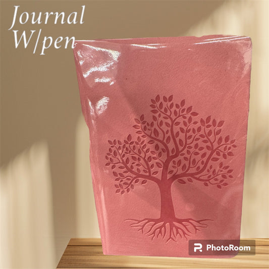 Pink Journal w/pen