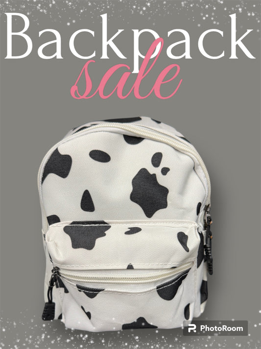 Cow Mini Backpack